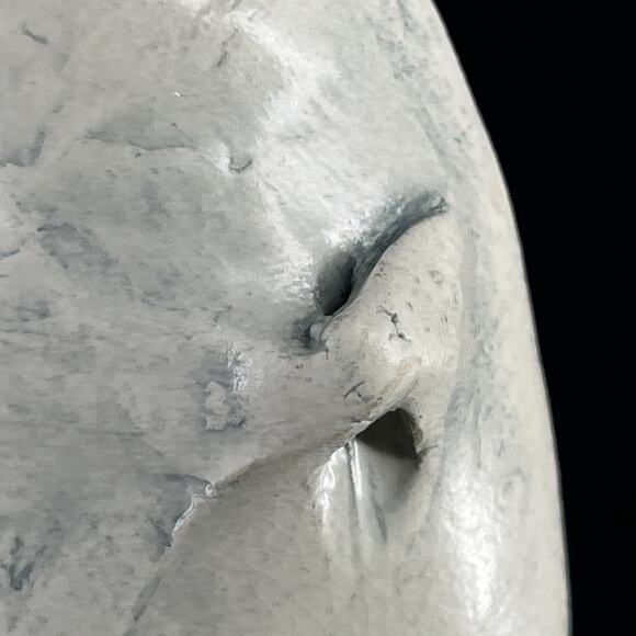 Vintage Salt Marsh Pottery Violets Trinket Dish Bowl Wall Hanging 4x5.5” Oval - Picture 7 of 12